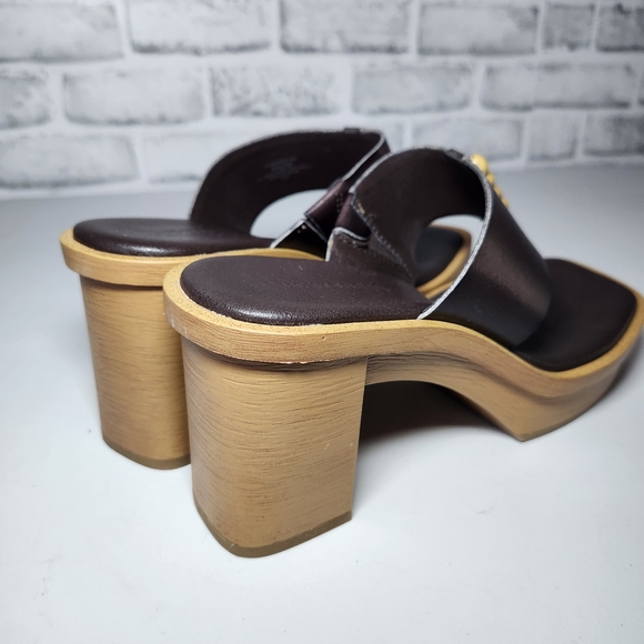 Lucky Brand Women's Mandelina Platform Thong Brown Boho Size 8M - Picture 6 of 14